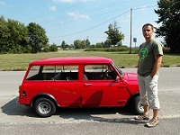 A chinese lion statue