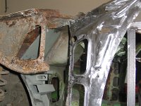 IMG_0575 Der Rest von der inneren A-Säule entrostet.