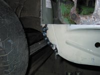 IMG_0506 Spritzwand mit Innenschweller verschweißt