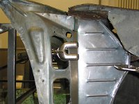 IMG_0872 Anpassung des Reparaturbleches mit den eingearbeiteten Sicken.