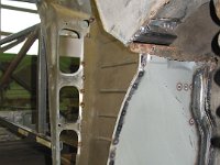 IMG_0890 Reparaturblech mit Punktschweisszange angeschweisst.