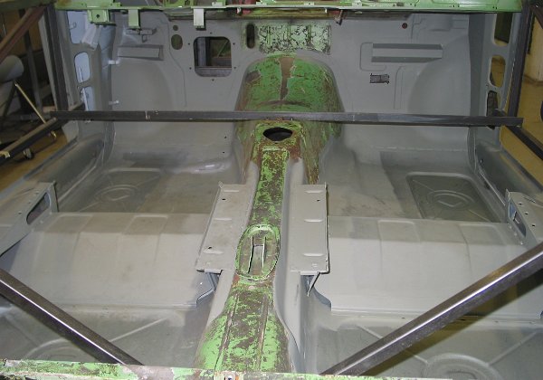 Wiederaufbau rechte Bodengruppe