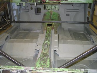 Wiederaufbau rechte Bodengruppe