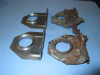 IMG_1942 Selber angefertigte Verzurrösen neben den Originalen