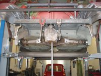 IMG_2278 Achse mit Differential. Nochmals einpassen bevor es an das Einschweißen geht.