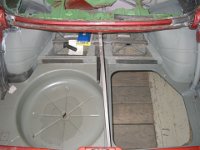 IMG_2510 Nochmal testweiser Einbau der Bodenbleche