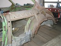 IMG_2552 Linken Kotflügel demontiert