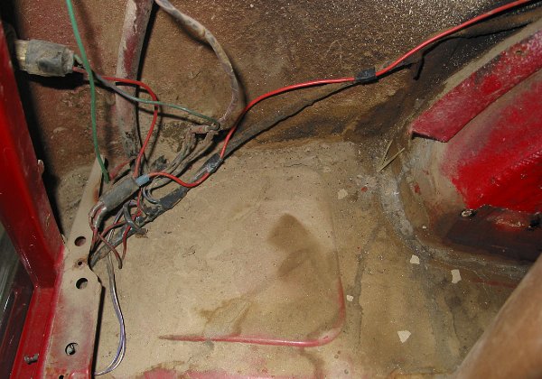 Elektrik Heckbereich und Blinker