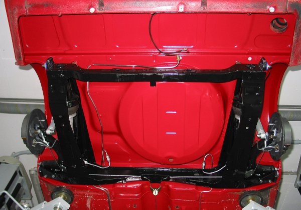 Hinterer Hilfsrahmen Neuaufbau